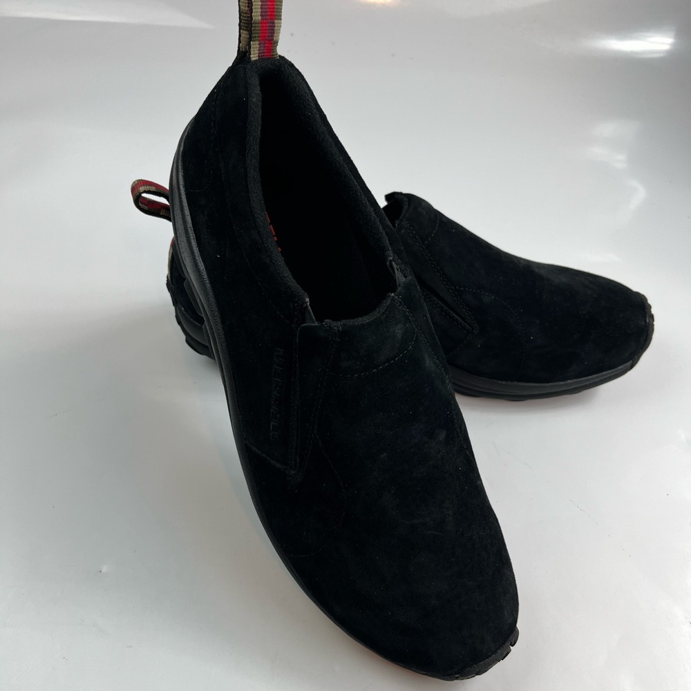 Merrell Mens Jungle Moc Slip-On Shoe Black Size 14